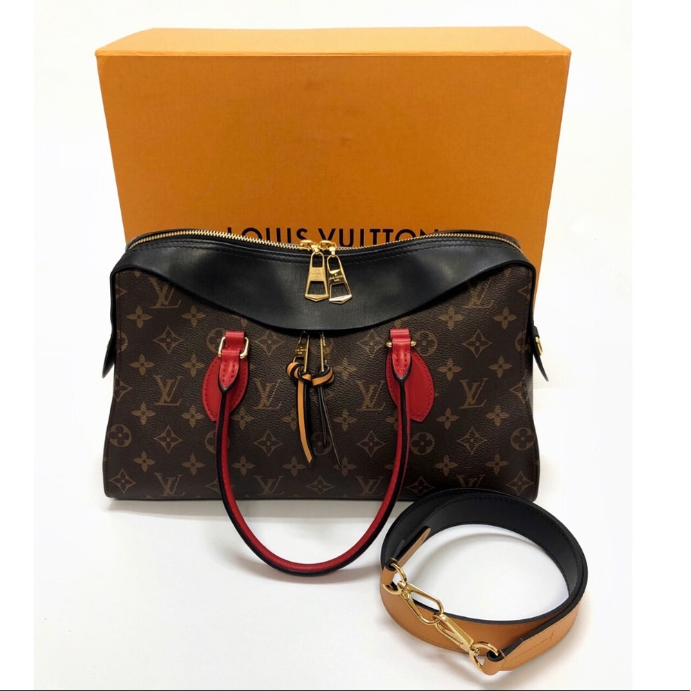 SOLD Authentic Louis Vuitton Noir Tuileries Bag